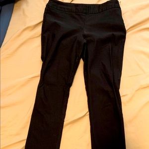 Stretch black dress pants